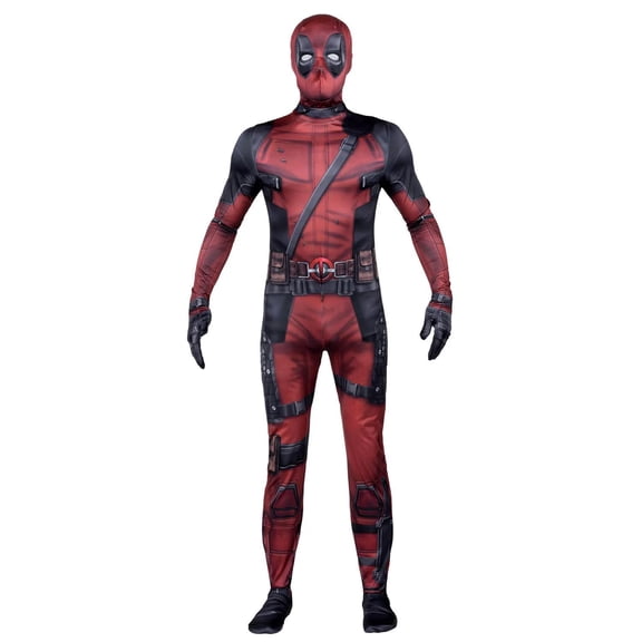 Adults Marvel's Deadpool Zentai Suit Costume - Large