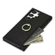 thumbnail image 2 of for Samsung Galaxy S24 Ultra Wallet Case, Leather Case with Credit Card Holder, 360Rotation Ring Kickstand Protective Phone Case, 2 of 4