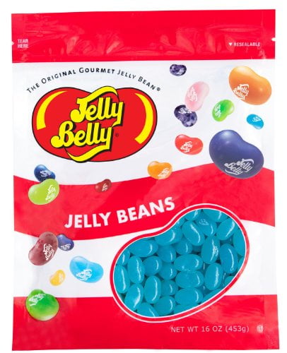 Jelly Belly Berry Blue Jelly Beans - 1 Pound (16 Ounces) Resealable Bag ...