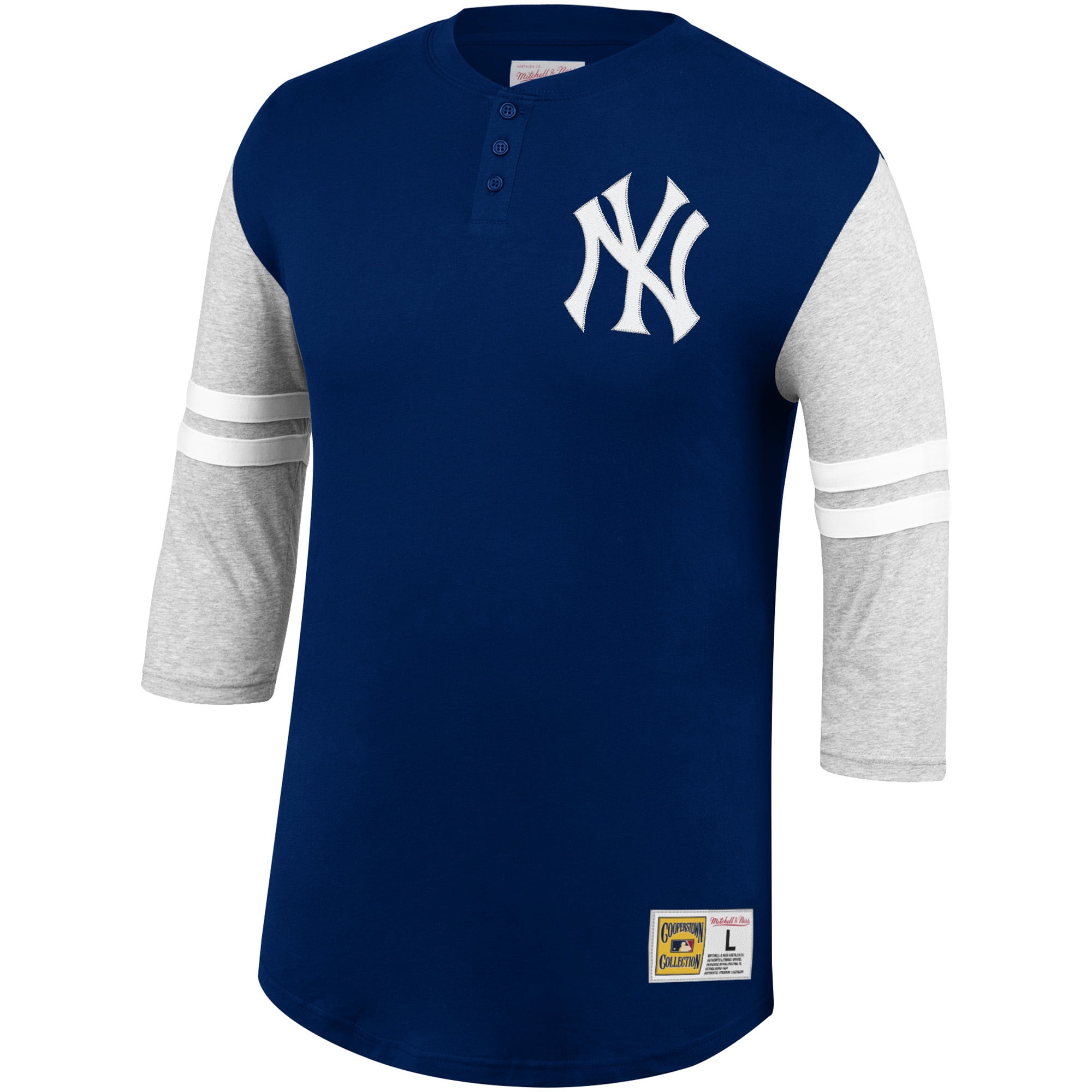 yankees henley shirt