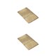 thumbnail image 1 of Inteprter Alfombrilla de baño Chenille - Fuerte absorción de agua Exquisita textura hecha a mano No daña el piso Camel 40cm * 60cm Camello 40 cm * 60 cm 2Conjunto, 1 of 6