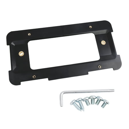 - Black Rear License Plate Bumper Mounting Holder Bracket for BMW 4 Series X3