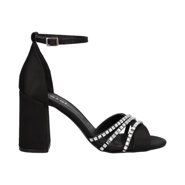 Zapatilla MILAGROS Mujer Tacon Bajo Elegante negro 23