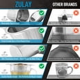 thumbnail image 6 of Zulay Kitchen Large Stainless Steel Tea Filter For Loose Tea, 6 of 6