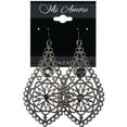 thumbnail image 2 of Mi Amore Flower Dangle-Earrings Silver-Tone, 2 of 2