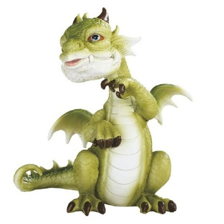 Green Standing Cute Dragon Figurine
