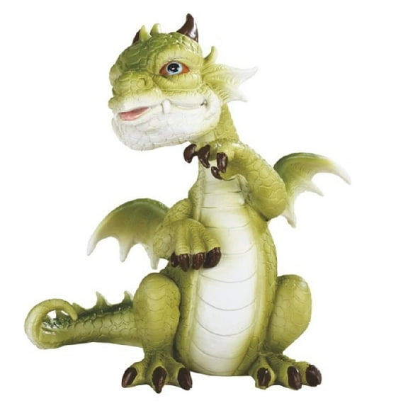 Green Standing Cute Dragon Figurine