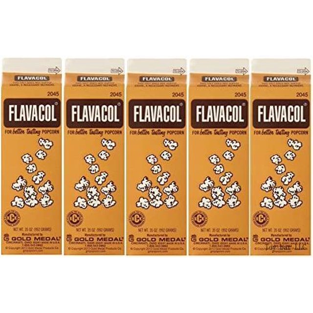 2045 Flavacol Seasoning Rcyqlo Popcorn Salt 35Oz., 5 Pack