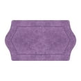 thumbnail image 6 of HOME WEAVERS Waterford Collection Cotton Tufted Bath Rug, 21" x 34", Purple, 6 of 9