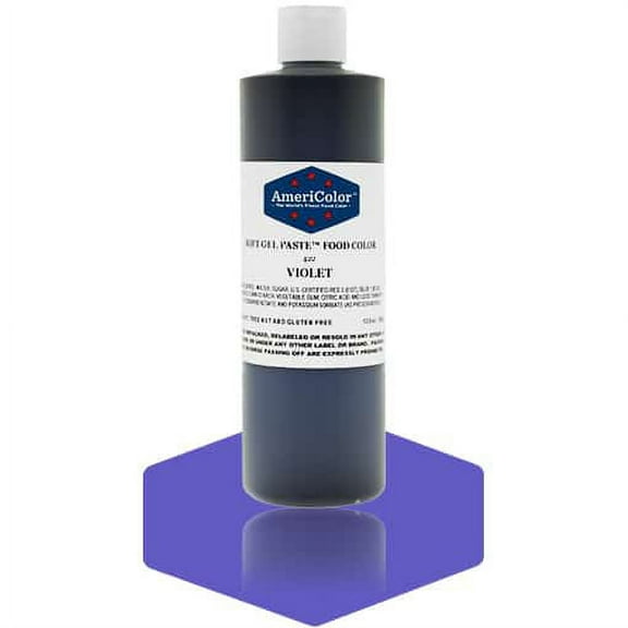 AmeriColor, Soft Gel Paste Food Color, Violet 13.5 oz