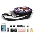thumbnail image 3 of Lsque The Binding of Isaac Pattern Chest Package – Foldable Waterproof Chest Bag with Adjustable Shoulder Strap, Double Zipper Compartments & D-Buckle Design, 3 of 7