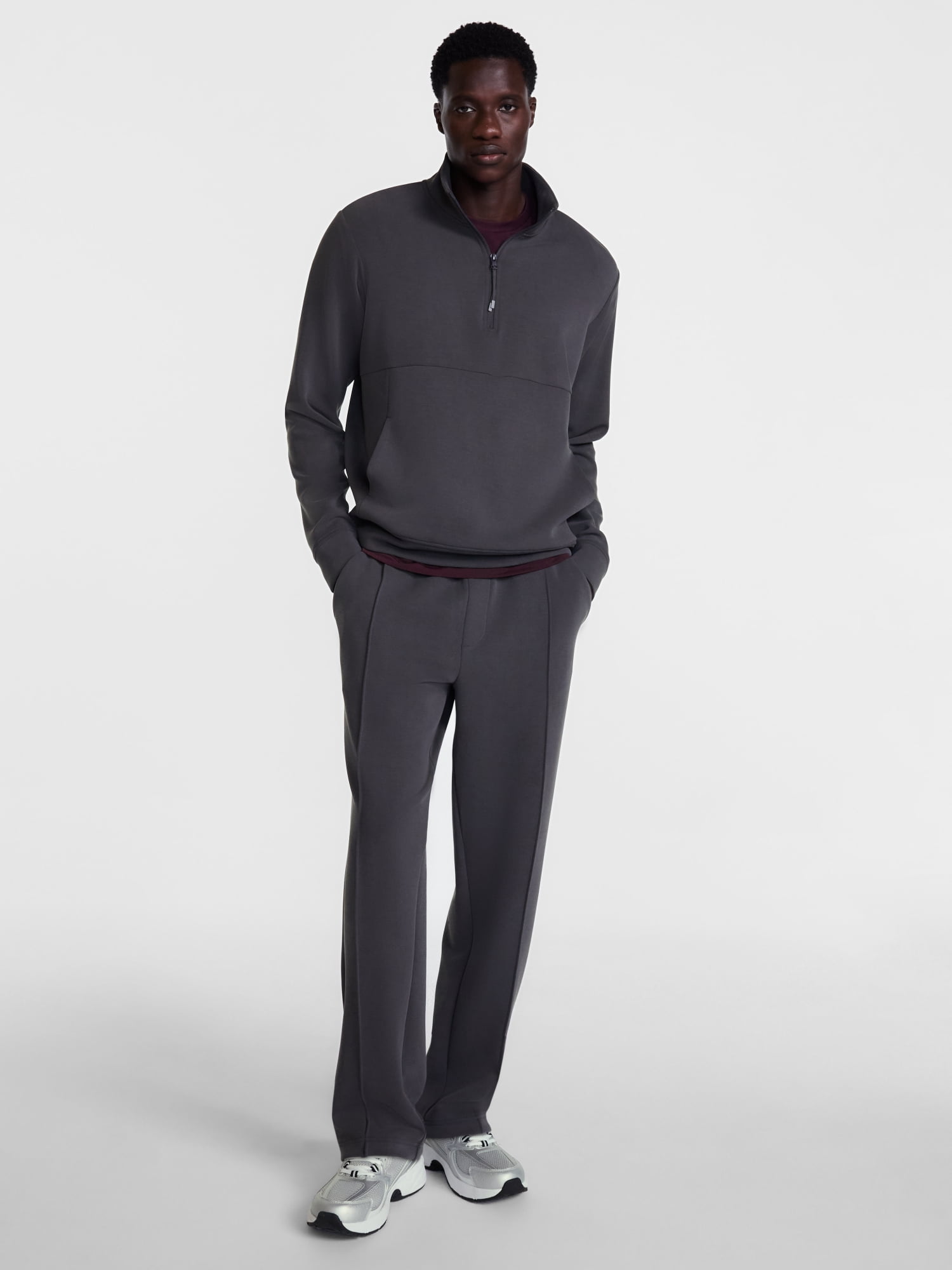 Avia Men's Twill ScubaKnit Jogger Pants, Size XS-4XLT
