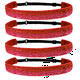 thumbnail image 1 of Diadema ancha ajustable antideslizante con purpurina brillante para mujeres, niñas y adolescentes, 1 of 5