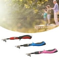 thumbnail image 2 of Mini Fishing Rod Telescopic Fishing Rod Throwing Fishing Rod Seaside Fishing Lakeside Fishing Freshwater Lake Saltwater Sea Area Gift for Fishing Enthusiasts Blue 1.2m, 2 of 10