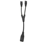 <p><b>IEC320 C8 To Dual IEC320 C7 Power Cords Y Split Male To Double Female 1 In 2 Out AC Power Cable 0./0.98ft</b> </p>