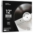 thumbnail image 1 of Fundas interiores premium para discos de vinilo de 12 pulgadas, 100 piezas, Big Fudge, 1 of 6