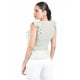 thumbnail image 3 of Blusa de chifon con olanes Roman Fashion /Juvenil, 2669 (Pistache) verde claro M, 3 of 5