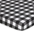 thumbnail image 3 of The Peanutshell Woodland Plaid Mini Crib, Playard Sheet 3 Pack Set, 3 of 7