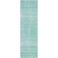 thumbnail image 2 of Addison Rugs Mayfield Washable Transitional Boho Aqua Runner Rug, 2'3" x 7'6", 2 of 5