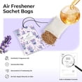 thumbnail image 4 of 20 Packs Lavender Linen Scent Sachet Long Lasting Closet Drawer Deodorizer Home Air Freshener Room Odor Eliminator, 4 of 4