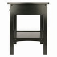 thumbnail image 4 of Winsome Claire Curved Nightstand, Accent Table, Black Finish, 4 of 10