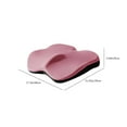 thumbnail image 2 of Hiroekza Car Seat Cushion Car Height Increasing Seat Cushion Drivers Seat Thickening Pad Pad Sole Butt Pad Small Lumbar Support for Car Use, 2 of 8