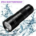 thumbnail image 4 of Lampe de Poche UV avec 12 LEDs 395 nm Noir-Pa, 4 of 5