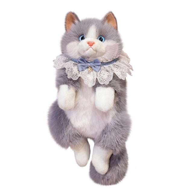 Kitty Backpack for Girls – Soft Stuffed Ragdoll Design with Adjustable Shoulder Straps and Storage Compartment