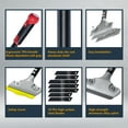 thumbnail image 2 of POWERTEC 24 Inch Heavy Duty Razor Scraper - 4" Wide Blade with Hammer Head & 10 Replacement Blades for Cleaning Stove Top, Windows, Glass, Tile, Wall, Labels and More (71977), 2 of 8