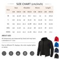 thumbnail image 2 of Lightweight Jackets For Men Full Zip Windbreaker Stand Up Collar Fashionable Casual Jacket With Pockets Black L, 2 of 5