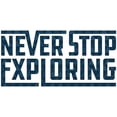 thumbnail image 3 of CafePress - Never Stop Exploring Pattern - 11 oz Ceramic Mug - Novelty Coffee Tea Cup, 3 of 6
