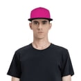 thumbnail image 5 of Uemuo Darkmagenta Pattern Women's Baseball Cap,Straight Brim Hat,Golf Dad Hat,Travel Hat,Sun Protection Cap,Everyday Accessory, 5 of 9