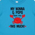thumbnail image 4 of Inktastic Nonna and Pops Love Me Grandchild Boys or Girls Baby T-Shirt, 4 of 5