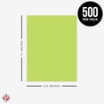 thumbnail image 6 of 8.5 x 11 Ultra Lime Neon Bright Fluorescent Colored Paper | 20lb Bond (75GSM) Paper | 500 Sheets - 1 Ream, 6 of 6
