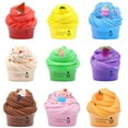 thumbnail image 2 of 9 Pack Slime Kit Mini Cloud Slime Kit Soft and Non-Sticky Fluffy Slime Toy for Boys Girls Party Favors Stress Relief Slime Toys Super Stretchy and Scented Slimes Toy, 2 of 11