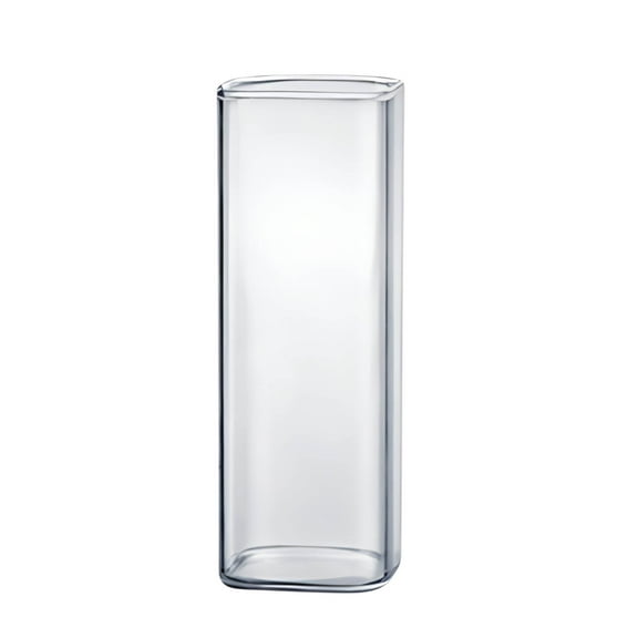 ZZkhGO Transparent Acrylic Glass Water Cup, Wide Mouth Drinking Cup for Milk Juice, Crystal Clear Cup for Home Kitchen