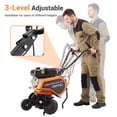 thumbnail image 6 of Efurden Gas Tiller Cultivator, 7HP 212cc Gas Powered Engine Tiller Cultivator for Garden Lawn Soil Cultivation, Weeding & Digging, 6 of 10