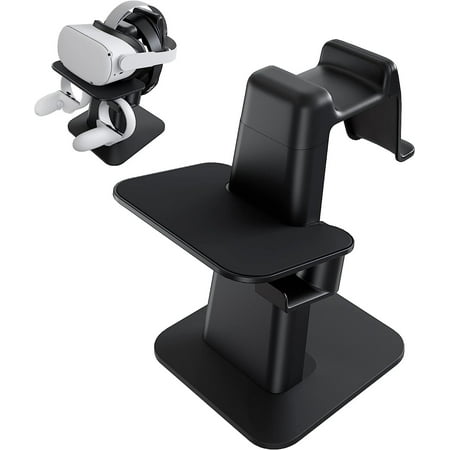 Farship VR Stand Accessories Compatible with Quest 2/PSVR 2/Valve Index/HP Reverb G2/ Pico 4/Quest VR Headset and Touch Controllers