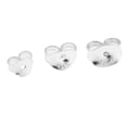 thumbnail image 4 of 10Pcs 925 Earring Backs Replacements for Earrings Studs Backings Pierced Earring Small, 4 of 8