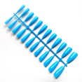 thumbnail image 1 of Minnieouse Uñas postizas largas, cortas, de mano, multicolor, manicura de uñas, accesorios de belleza DIY, cubierta completa, puntas de arte Juegos de manicura Azul, 1 of 5