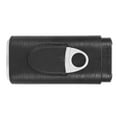 thumbnail image 5 of Estuche para puros de cuero suave, forro de madera de cedro, aspecto elegante, portátil, para viajes, negocios oficiales, 3 uds., 5 of 5