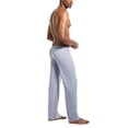 thumbnail image 3 of TheFound Men Summer Sports Pants Solid Color Ice Silk Drawstring Waist Casual Pants, 3 of 6