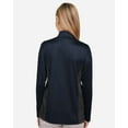 thumbnail image 3 of Harriton M786W Women's Flash Snag Protection Plus IL Colorblock Quarter-Zip Pullover-Dark Navy/ Dark Charcoal-3XL, 3 of 6