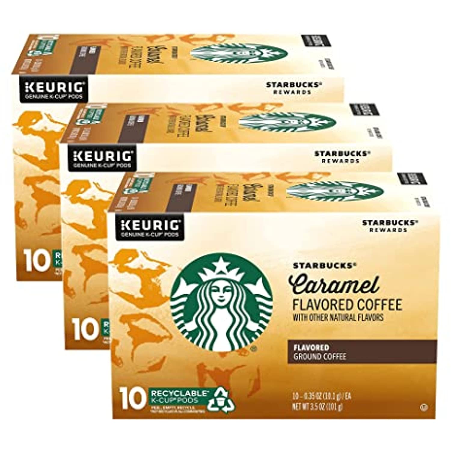 Starbucks Caramel Coffee KCup Portion Pack For Keurig KCup Brewers