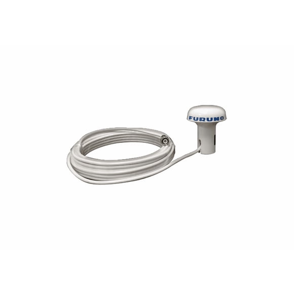 Furuno GPS Navigation System Antenna GPA017 12 Volt DC; WAAS Or GPS Receiver; IPX7 Waterproof Rating; With 10 Meter Cable
