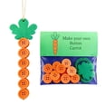 thumbnail image 1 of Easter Button Ornament DIY Kit for Knitting and Crochet Seasonal Home Craft Project, 1 of 9