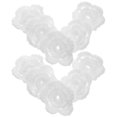 thumbnail image 3 of Flower Ornaments For Crafts Diy Decoration Clothing Bag Headdress 12Pcs 6x6x1cm Acrylic Fiber Handmade, 3 of 5