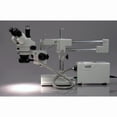 thumbnail image 2 of AmScope 3.5X-90X Simul-Focal Trinocular Boom Microscopy System + USB Camera New, 2 of 4