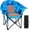 Armrest Blue, variant on ABORON Heated Camping Chairs for Adults, Oversized Padded Folding Chair with Adjustable Heating, Portable Heated Lawn Chair for Outdoor, Camping Black