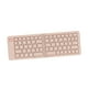 thumbnail image 2 of Teclado de computadora, escritura silenciosa eficiente, recargable, 68 teclas, teclado plegable para teléfono inteligente Rosa, 2 of 8